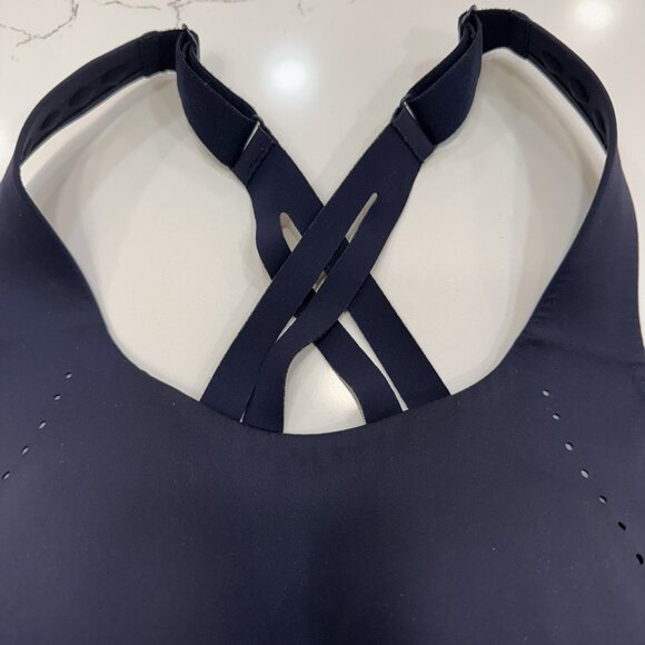 lululemon AirSupport Bra High Support Navy 34D - Picture 6 of 10